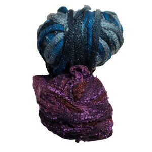 🛒 $7 Sashay Scarf Yarn Purple & Teal #1793